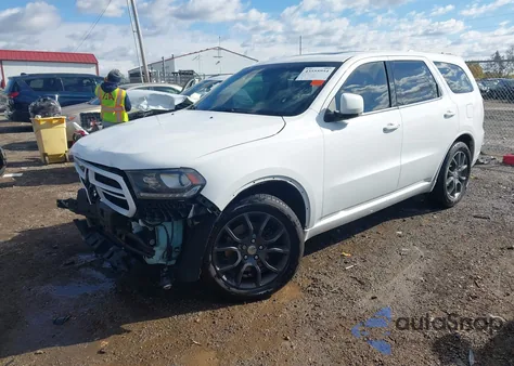 2017 Dodge Durango R/T Awd из США, поврежденный, VIN 1C4SDJCT8HC634756